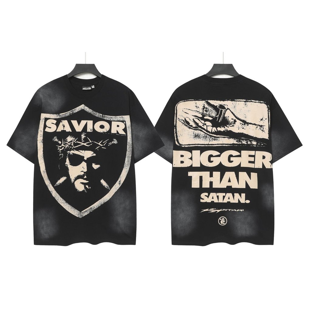 Cross-Border Hellstar T-Shirt Summer European and American