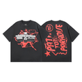 Cross-Border Hellstar T-Shirt Summer European and American